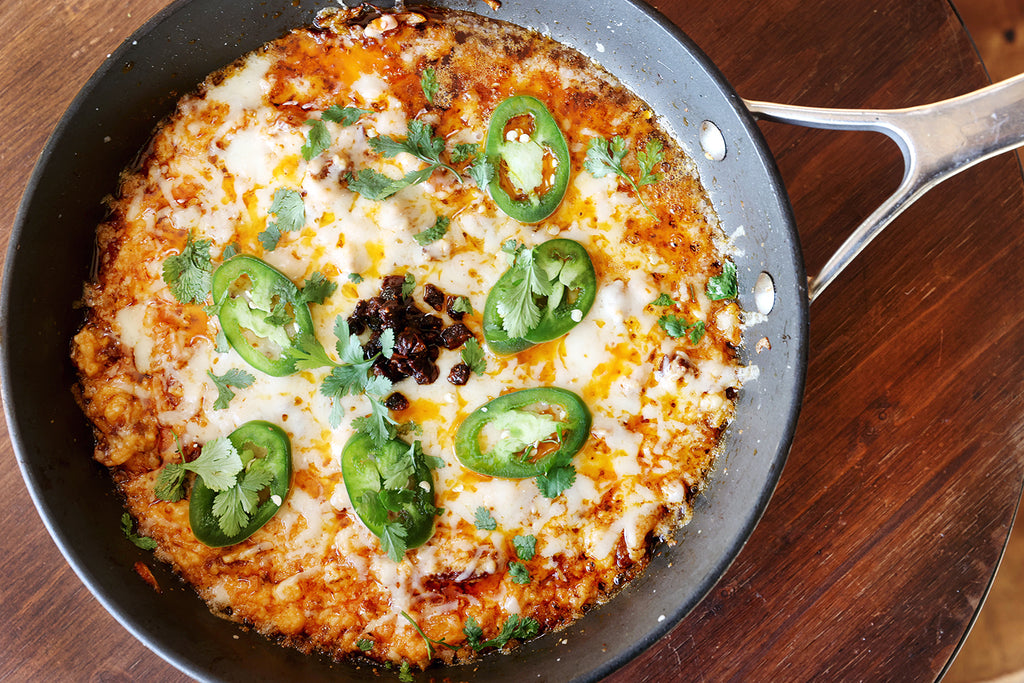 QUESO FUNDIDO WITH CRANBERRY HABANERO CHEDDAR