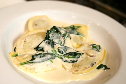 WILD MUSHROOM AGNOLOTTI, FROM JOHN SURLA